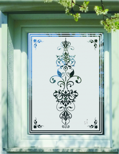 341 Ornament vertikal