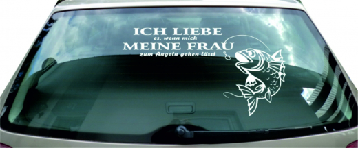 292 Ich liebe es, wenn mich meine Frau zum Angeln gehen lässt!