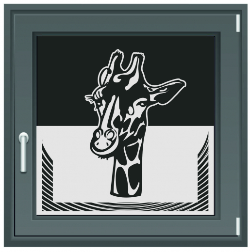 432 Giraffe halbhoch