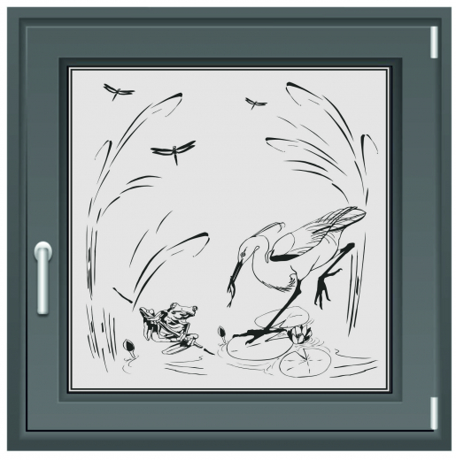 465  Fischreiher mit Frosch