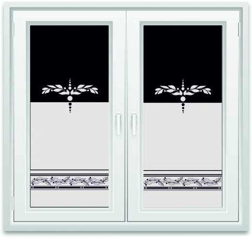 472 Florale Bordüre