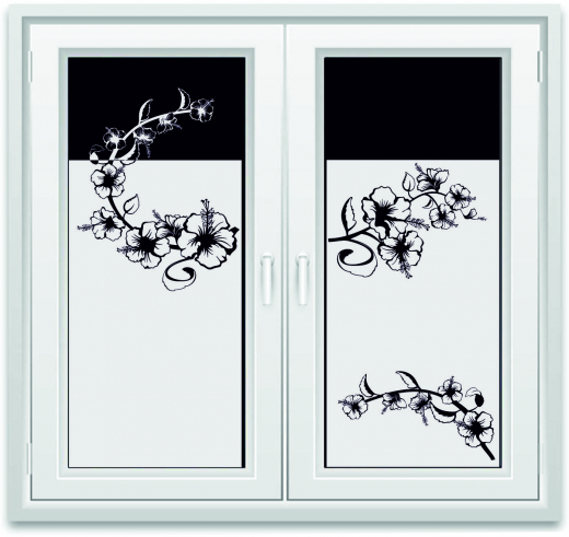 476  Hibiskus 2-teilig