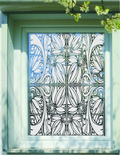 366 Jugendstil 4-teilig