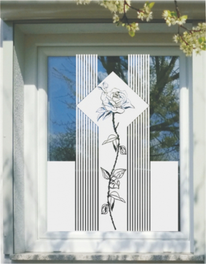 239  Rose halb & halb