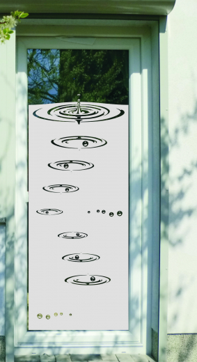 215 Wassertropfen TÜR