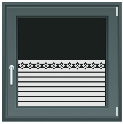 610 Streifen Bordüre 1