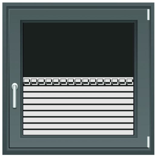 611 Streifen Bordüre 2