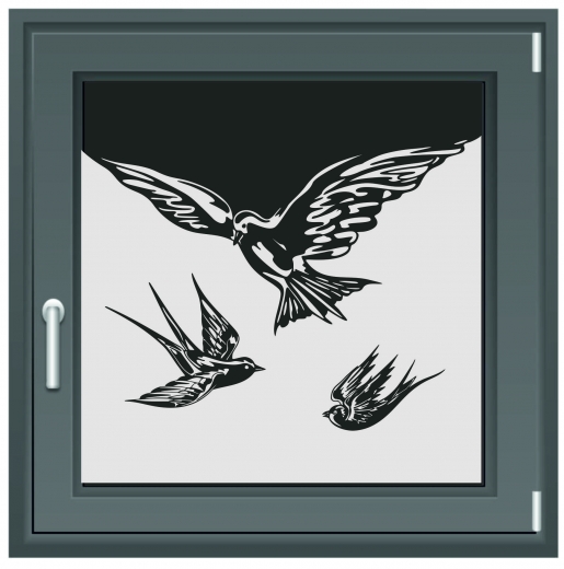 634 Schwalben am Fenster