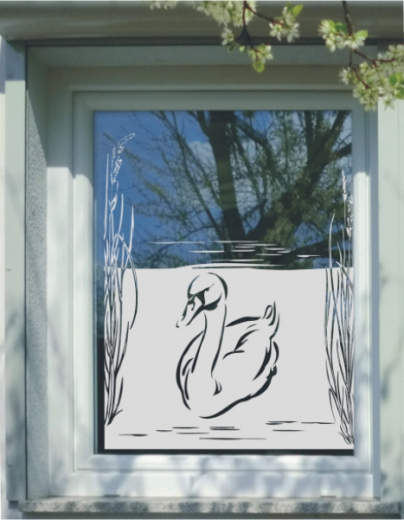 264 Schwan im Schilf