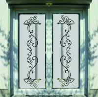 332 Schmiedeeisen 1 Doppeltür