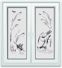 464 Fischreiher2 für Doppelfenster